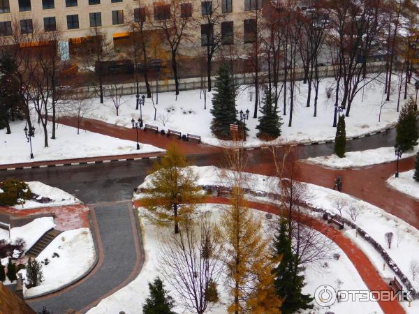 Смотровая площадка храма Христа Спасителя (Россия, Москва) фото