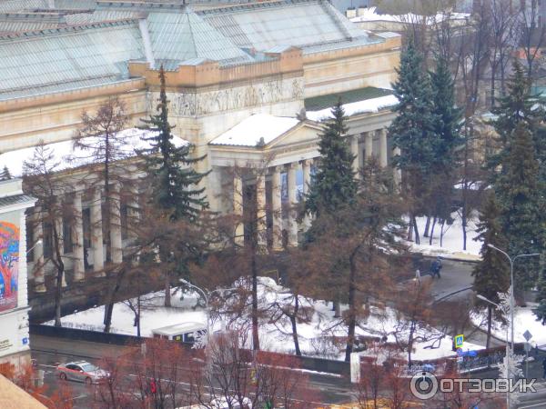 Смотровая площадка храма Христа Спасителя (Россия, Москва) фото