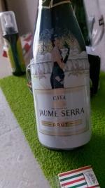 Вино игристое белое брют Cava Jaume Serra фото