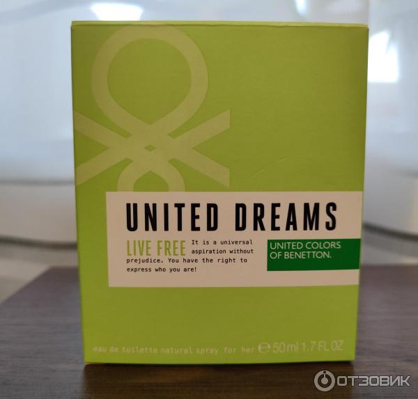 Туалетная вода Benetton United dreams Live Free фото