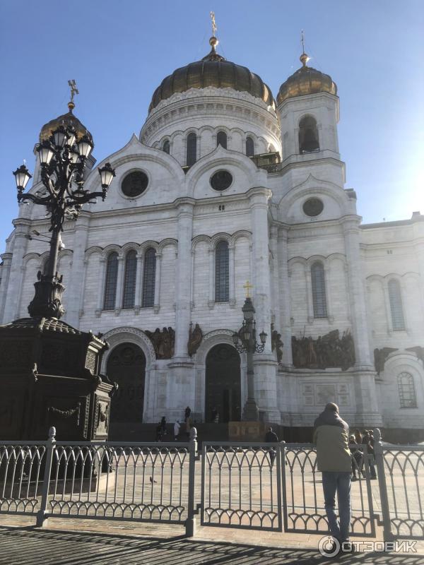 Сквер Храма Христа Спасителя (Россия, Москва) фото