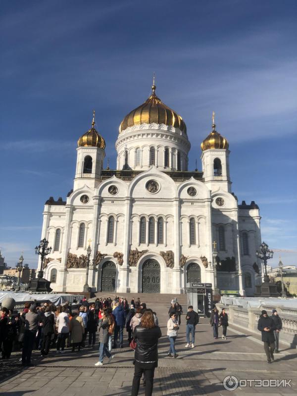 Сквер Храма Христа Спасителя (Россия, Москва) фото