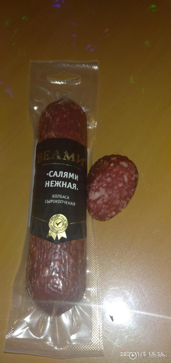 Салями нежная Велмит фото