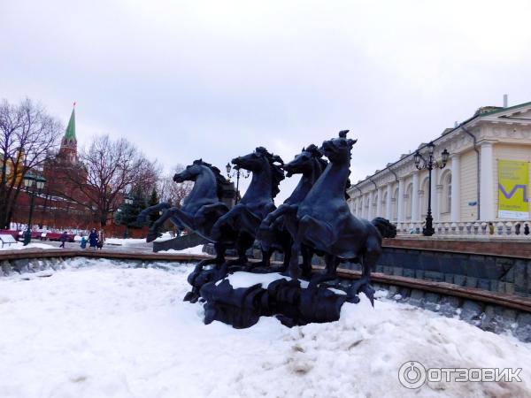 Площадь Манежная (Россия, Москва) фото