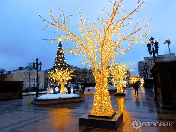 Площадь Манежная (Россия, Москва) фото