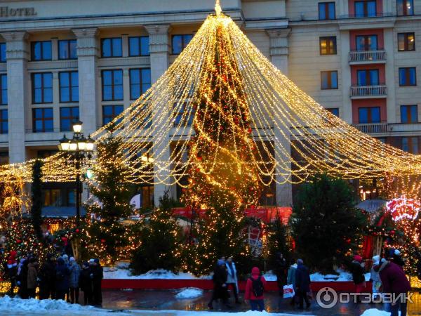 Площадь Манежная (Россия, Москва) фото