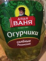 Огурчики рязанские соленые "Дядя Ваня" фото