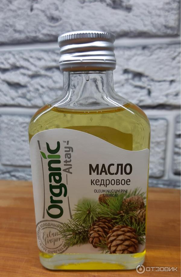 Масло кедрового ореха Organic Altay фото