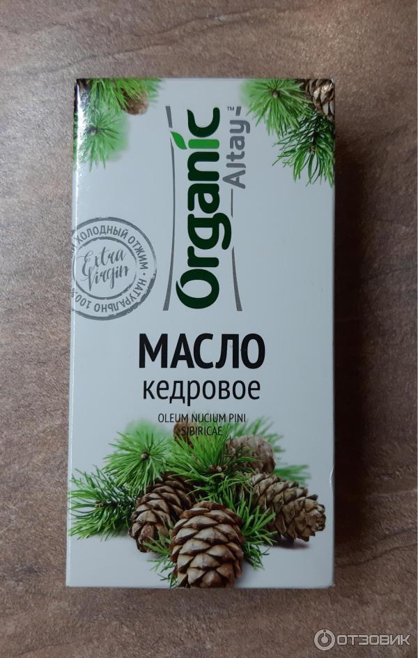 Масло кедрового ореха Organic Altay фото