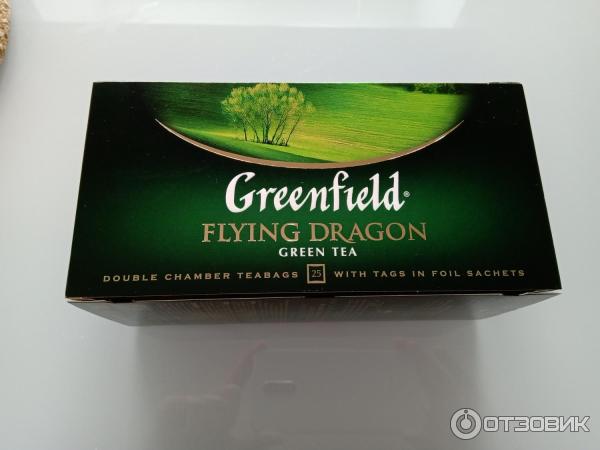 Китайский зеленый чай Greenfield Flying Dragon фото