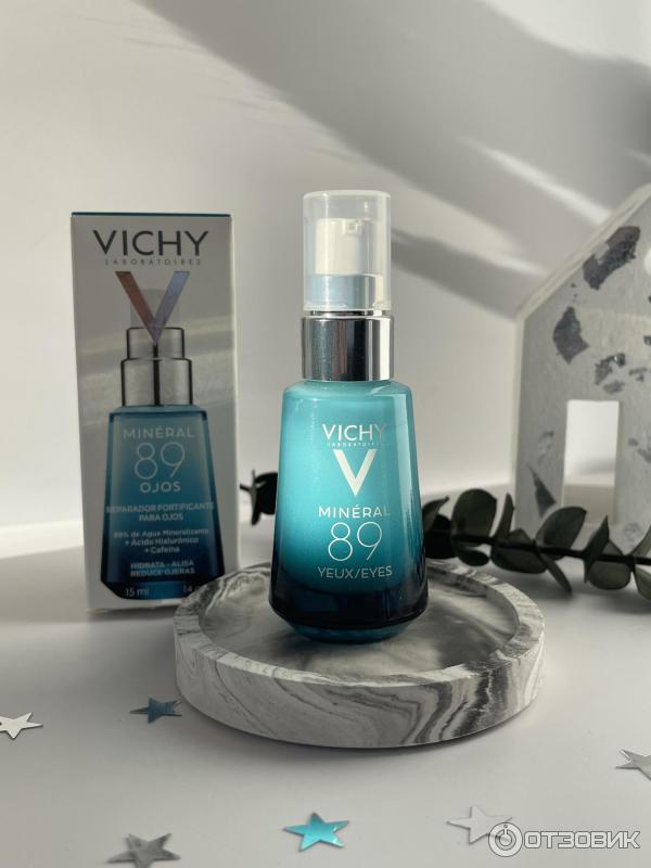 Восстанавливающий и укрепляющий уход для кожи вокруг глаз Vichy Mineral 89 фото