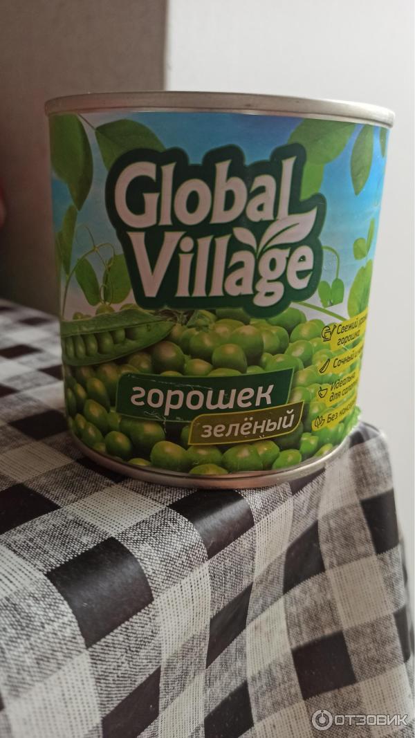 Отзыв о Зеленый горошек Global Village | Вполне нормальный
