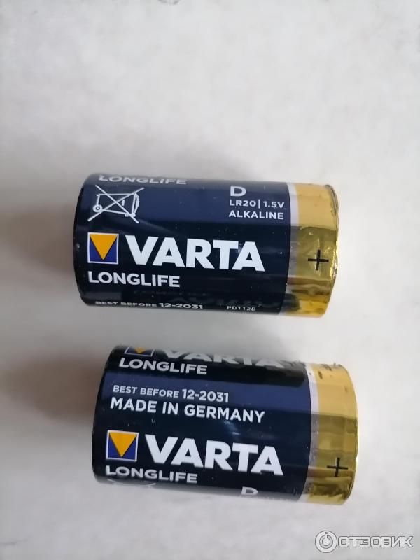 Батарейки Varta Long Life