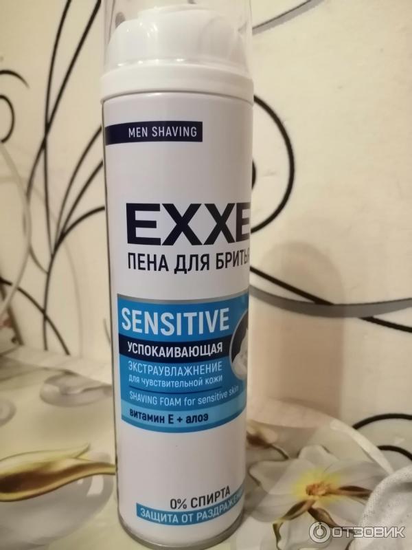 Пена для бритья EXXE Sensitive фото