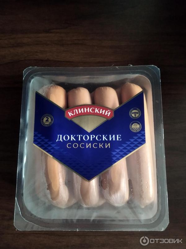 Сосиски Клинский мясокомбинат Докторские фото