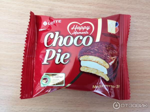 Печенье Lotte Choco Pie фото