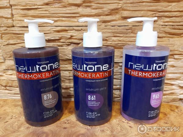 Тонирующая маска для волос Estel NewTone Thermokeratin фото