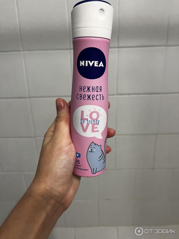 Антиперспирант-спрей Nivea Love Be Trendy Нежная свежесть фото