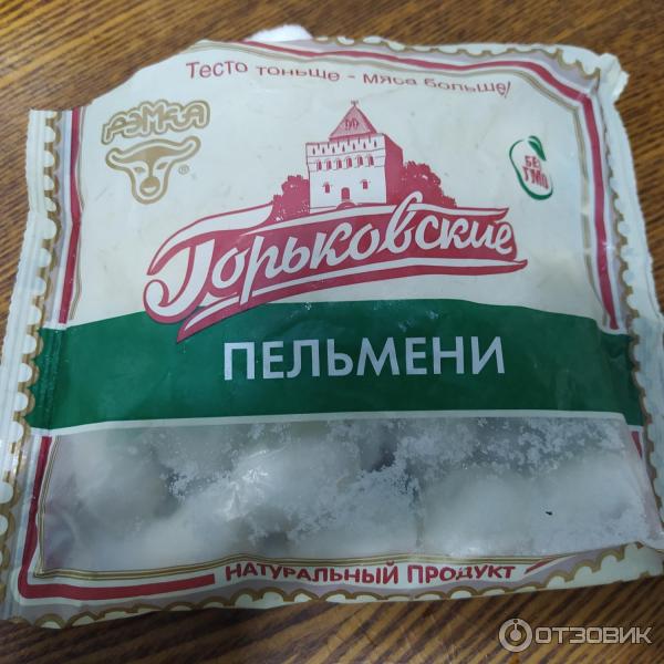 Отзыв о Пельмени Золото Дэмки "Горьковские" | В моем варианте свиной ...