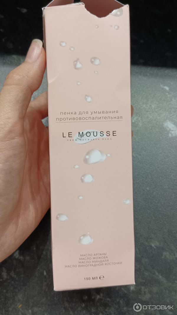 Пенка для умывания LE MOUSSE From Nechaeva Olga Противовоспалительная фото