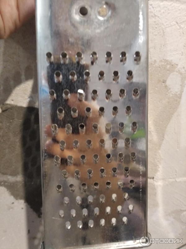 Отзыв о Терка многофункциональная Кварц | Зато пальцы не порежешь