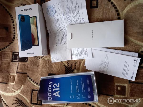 Смартфон Samsung Galaxy A12 фото