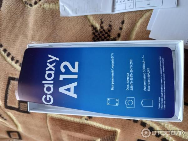 Смартфон Samsung Galaxy A12 фото