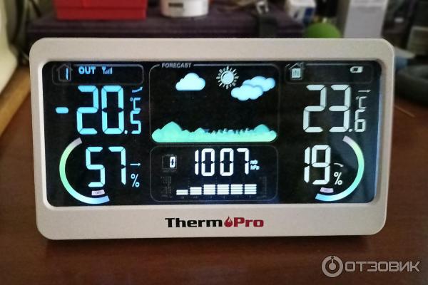 Метеостанция ThermoPro TP68C фото