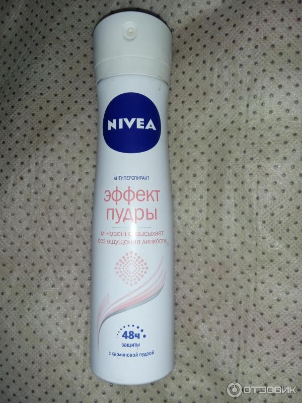 Дезодорант-антиперспирант Nivea Эффект пудры спрей фото