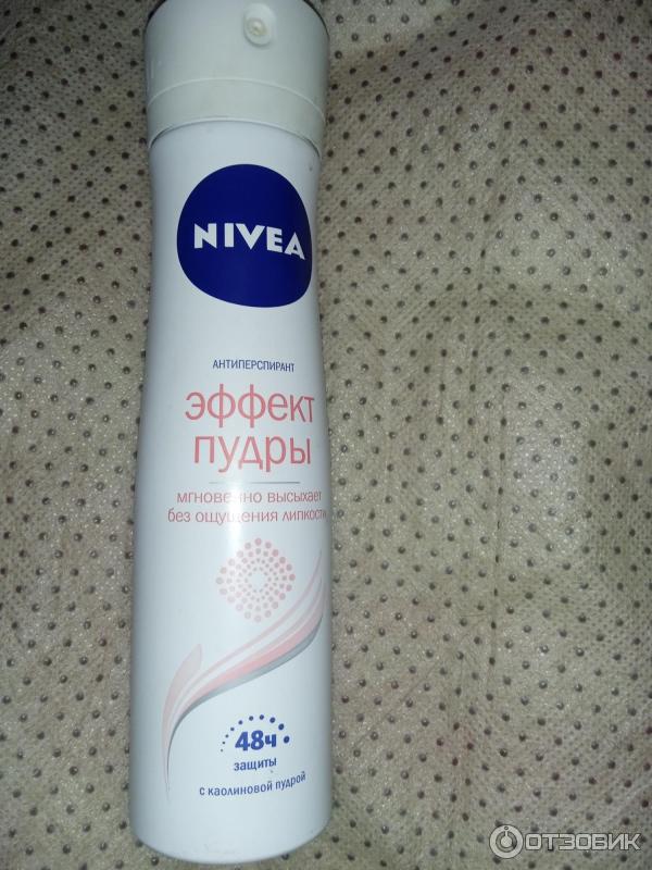 Дезодорант-антиперспирант Nivea Эффект пудры спрей фото