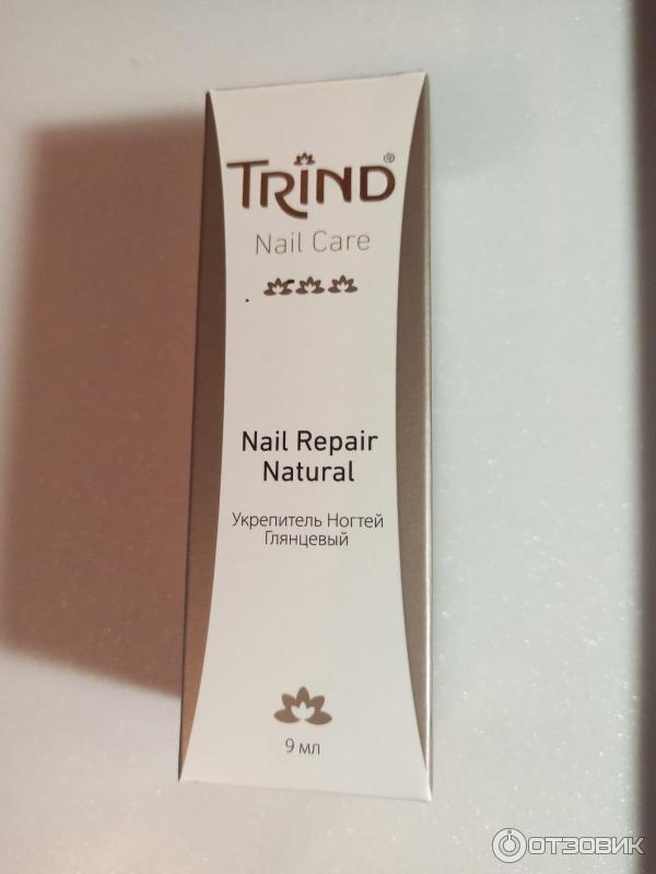 Укрепитель ногтей глянцевый Trind Nail Repair Natural фото