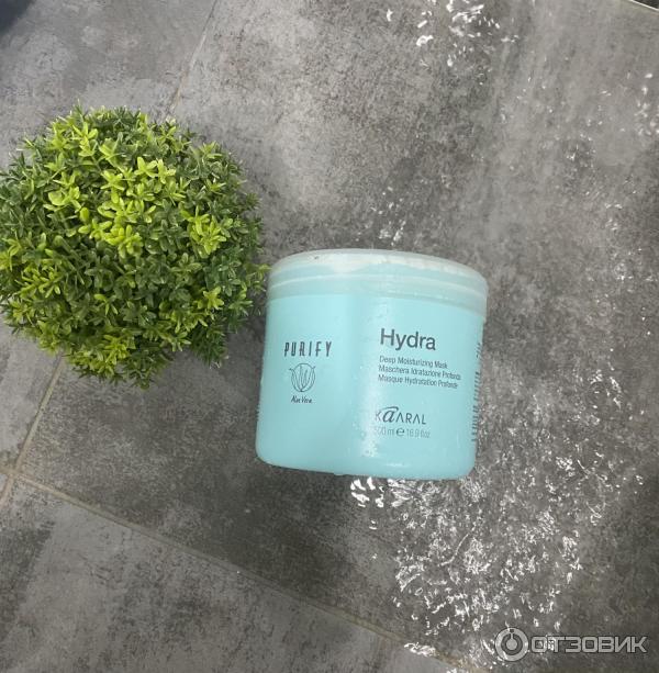 Интенсивная увлажняющая питательная маска для волос Kaaral Purify Hydra Deep Nourish Mask фото