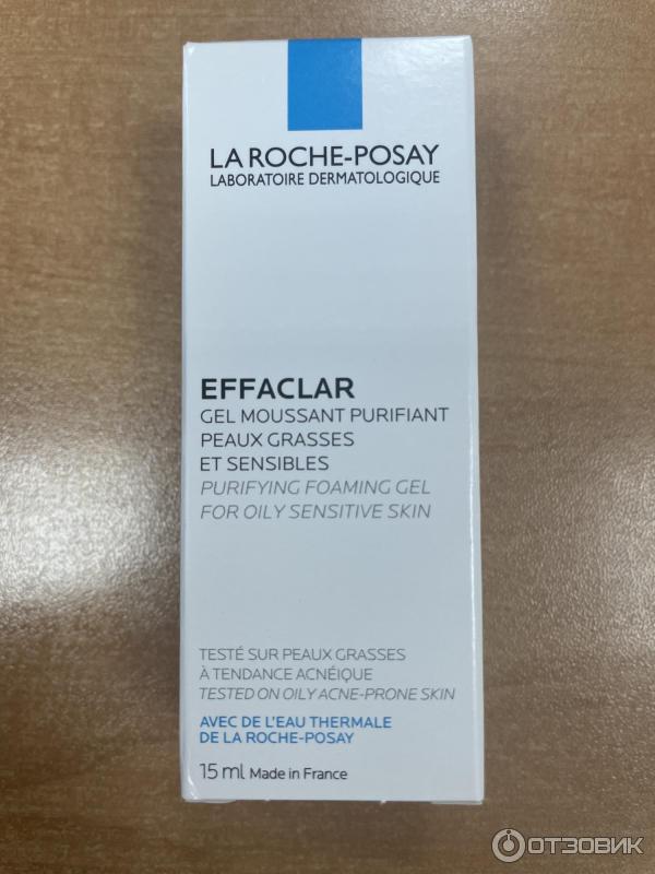 Очищающий пенящийся гель для жирной кожи La Roche-Posay Effaclar фото