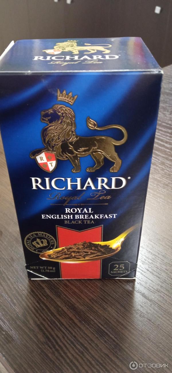 Чай черный Richard Royal English Breakfast фото