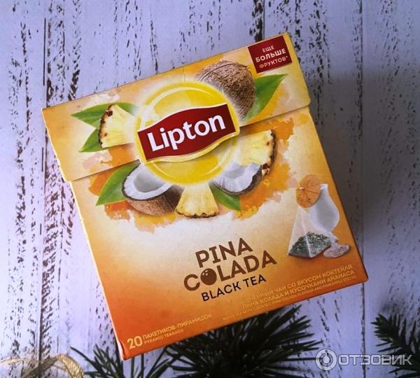 Чай черный Lipton Pina Colada фото