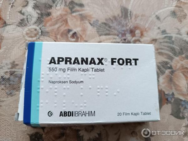 APRANAX FORTE 550 mg 20 film kaplı tablet Yan Etkileri Nelerdir? ilaclar.net