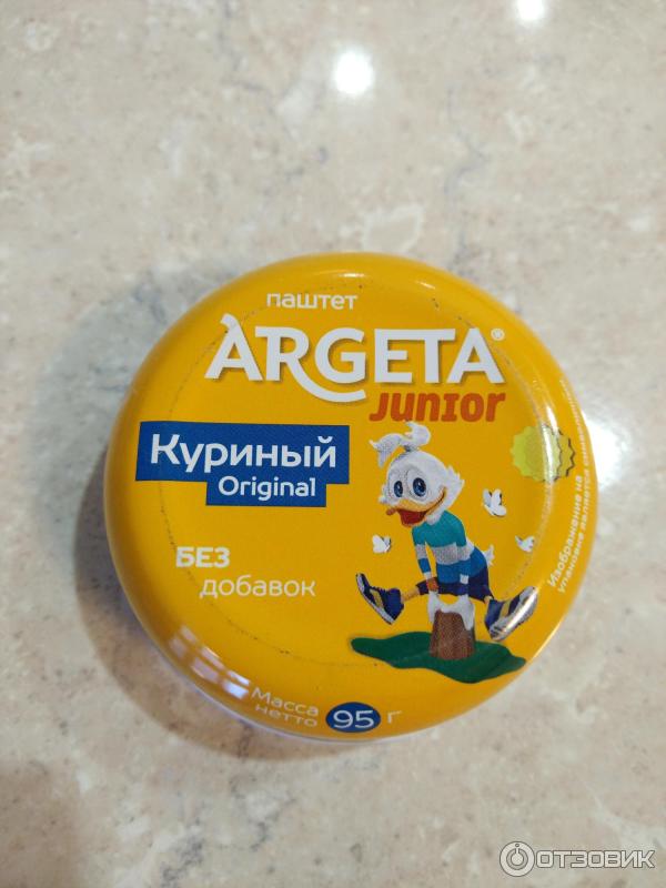 Отзыв о Паштет Argeta Junior Original | Очень вкусный и качественный ...