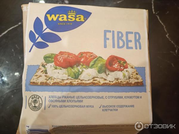 Хлебцы ржаные Wasa Fibre фото