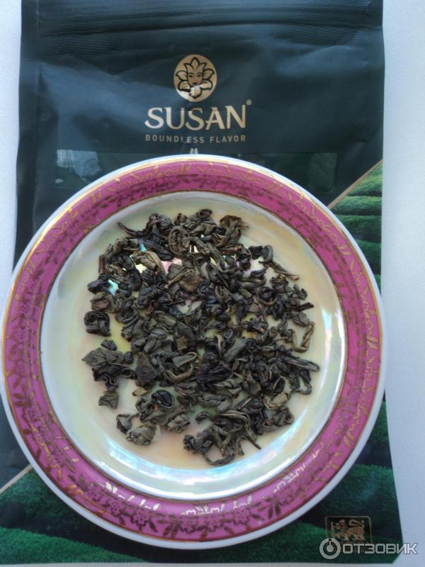 Отзыв о Чай цейлонский зеленый скрученный Susan | Обычный зеленый ...