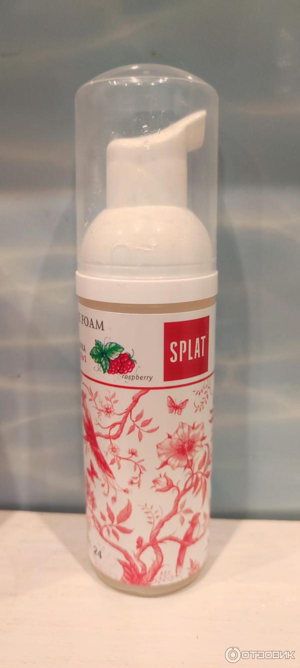 Пенка для очистки десен и полости рта SPLAT Oral Care Foam фото