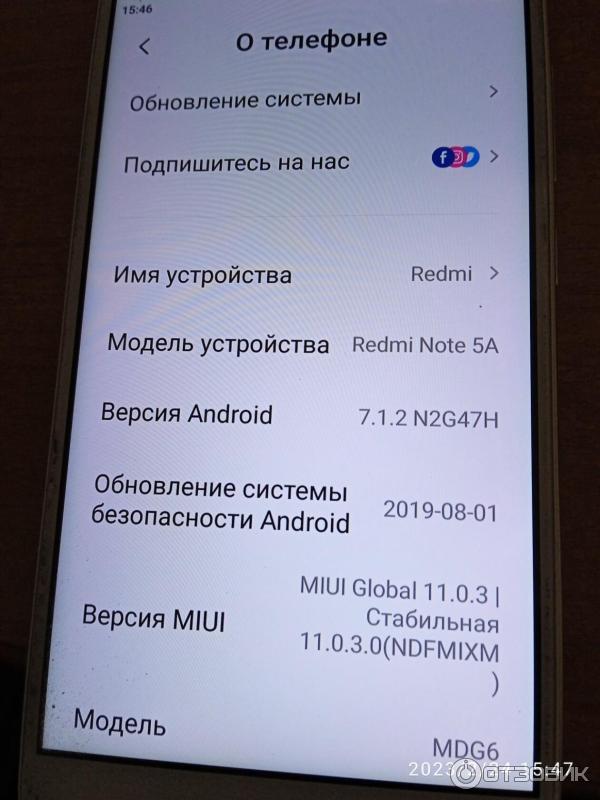 Смартфон Xiaomi Redmi Note 5A фото