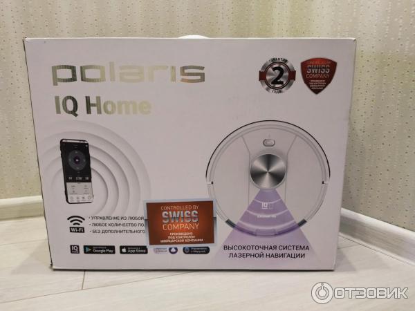 Робот-пылесос Polaris PVCR 3900 IQ Home Panorama Aqua фото