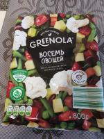 Замороженная овощная смесь Морозко Greenola 8 овощей фото