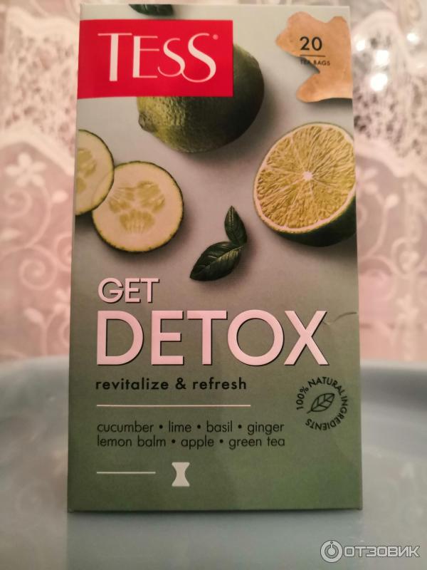 Чай Tess GET DETOX фото