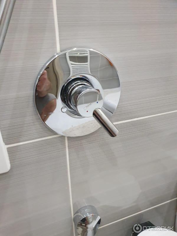 Гигиенический душ Hansgrohe. Наружная часть смесителя