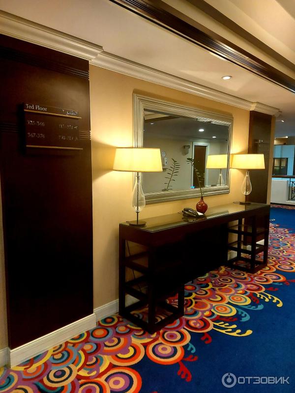 Отель Movenpick Grand Al Bustan Dubai фото