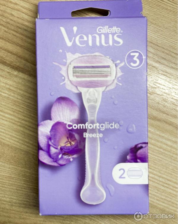 Женский станок для бритья Gillette Venus Breeze фото