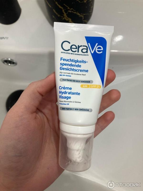 Лосьон для лица увлажняющий солнцезащитный CeraVe SPF25 фото