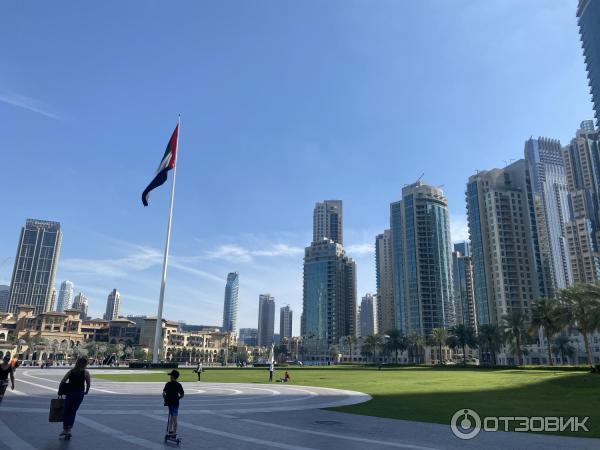 Небоскреб Burj Khalifa (ОАЭ, Дубай) фото