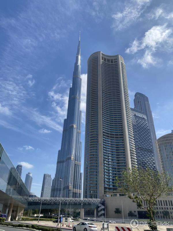 Небоскреб Burj Khalifa (ОАЭ, Дубай) фото